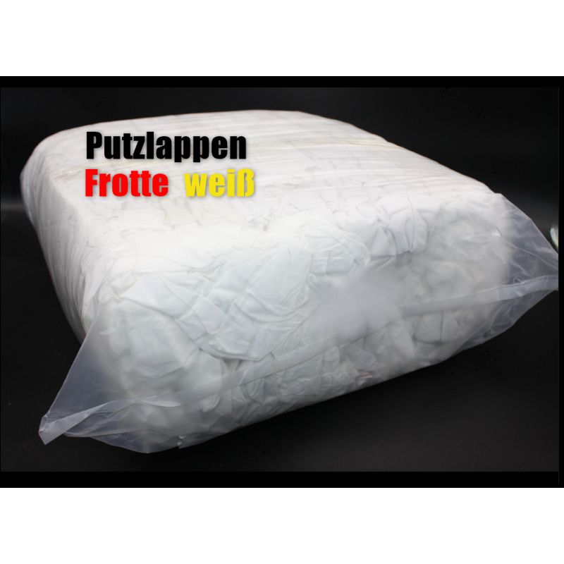 Putzlappen Weiß Frotte