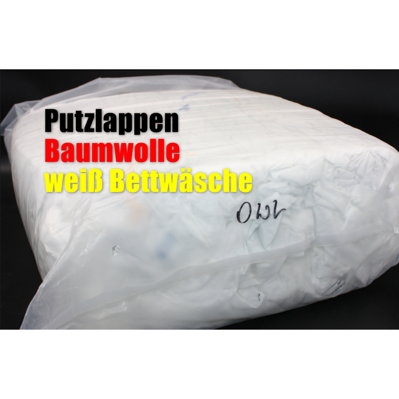 10 kg Putzlappen Baumwolle